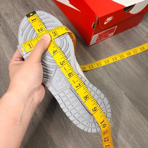 NWT Nike Big Low White / Wolf Grey Men's Shoes 6 Sz Women's 7.5 - Picture 11 of 15